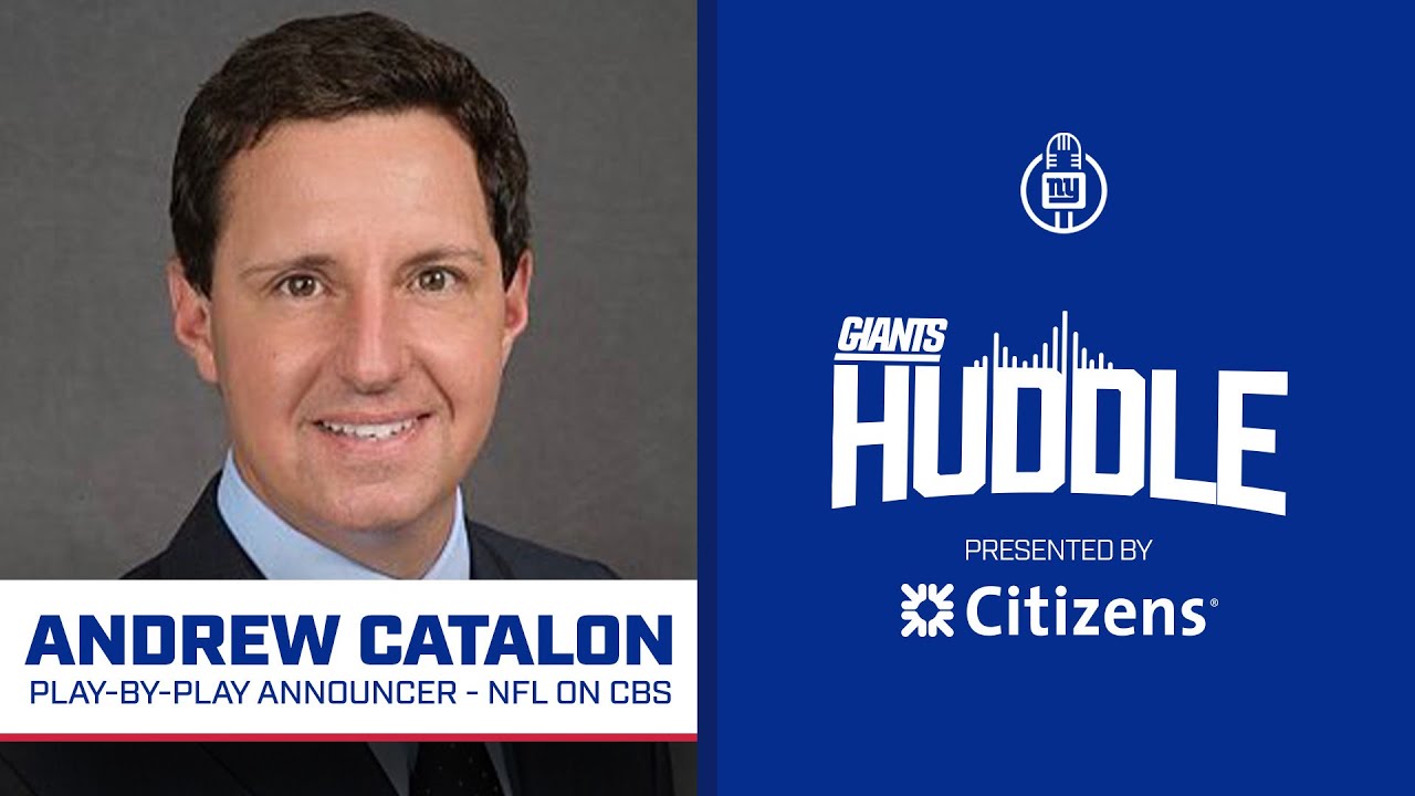 Andrew Catalon Previews Giants vs. Seahawks | Giants Huddle | New York Giants