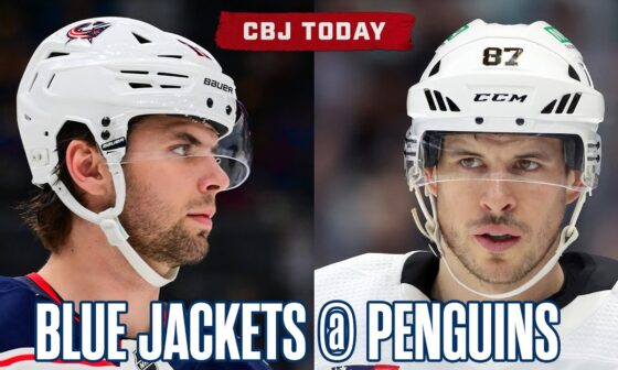 ADAM FANTILLI and the BLUE JACKETS Battle SIDNEY CROSBY and the PITTSBURGH PENGUINS  🍿💥🤩 | CBJ Today