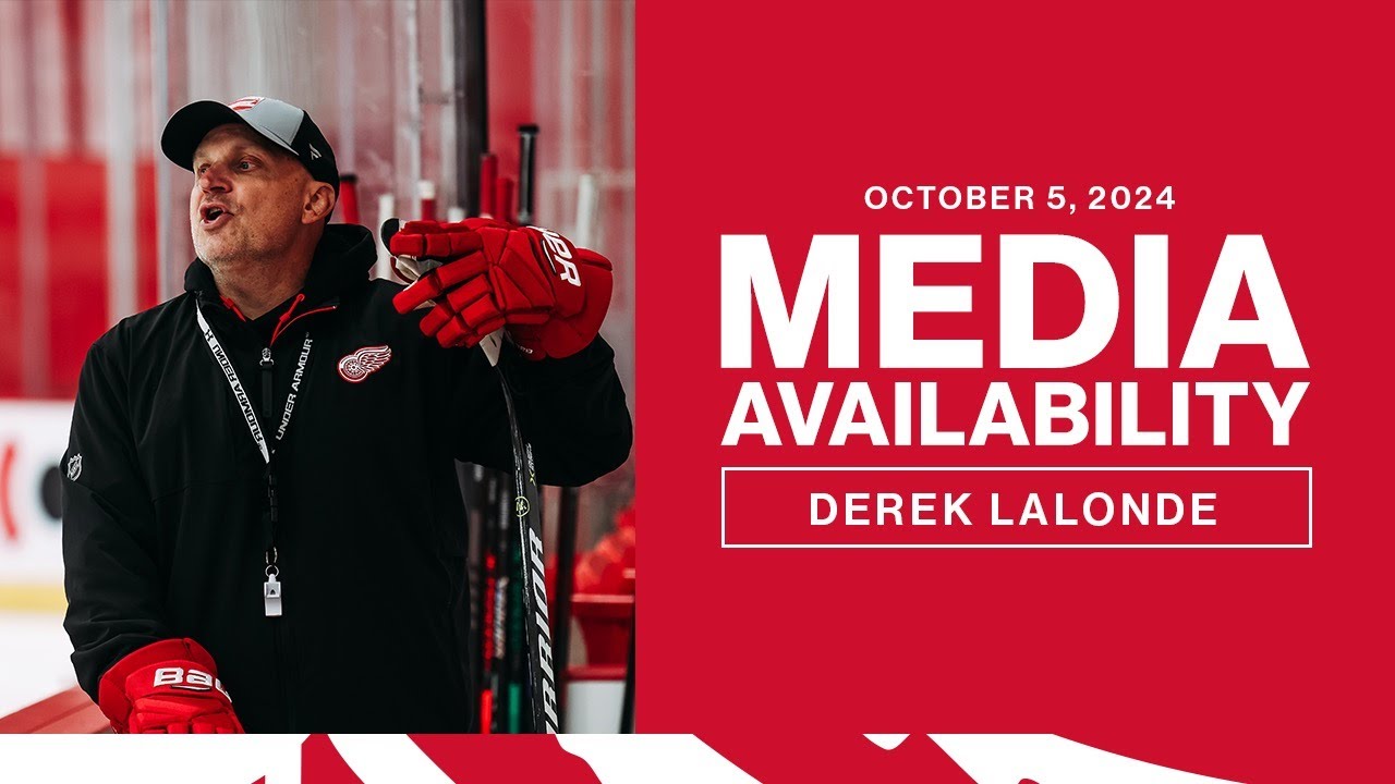 Derek Lalonde Media Availability | Oct. 5, 2024