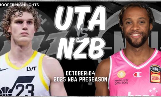 Utah Jazz vs New Zealand Breakers Full Game Highlights | Oct 4 | 2024-25 NBA Preseason