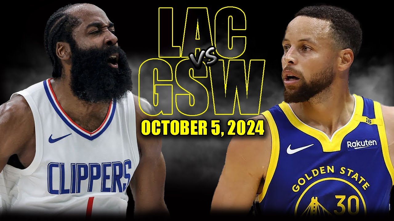 Golden State Warriors vs Los Angeles Clippers Full Game Highlights - October 5, 2024 |NBA Pre-Season