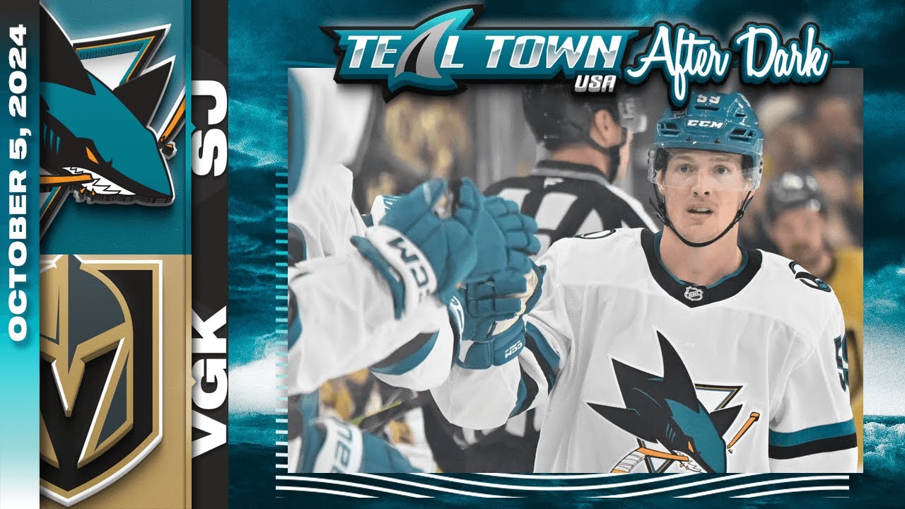 San Jose Sharks @ Vegas Golden Knights - 10/5/2024 - Teal Town USA After Dark (Postgame)