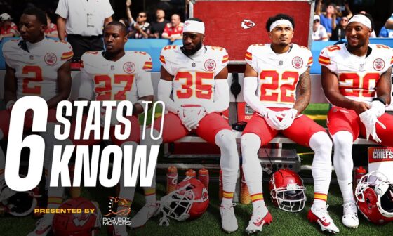 Week 5: Chiefs vs Saints - Defensive Battle, Alvin Kamara & MORE! | Six Stats to Know