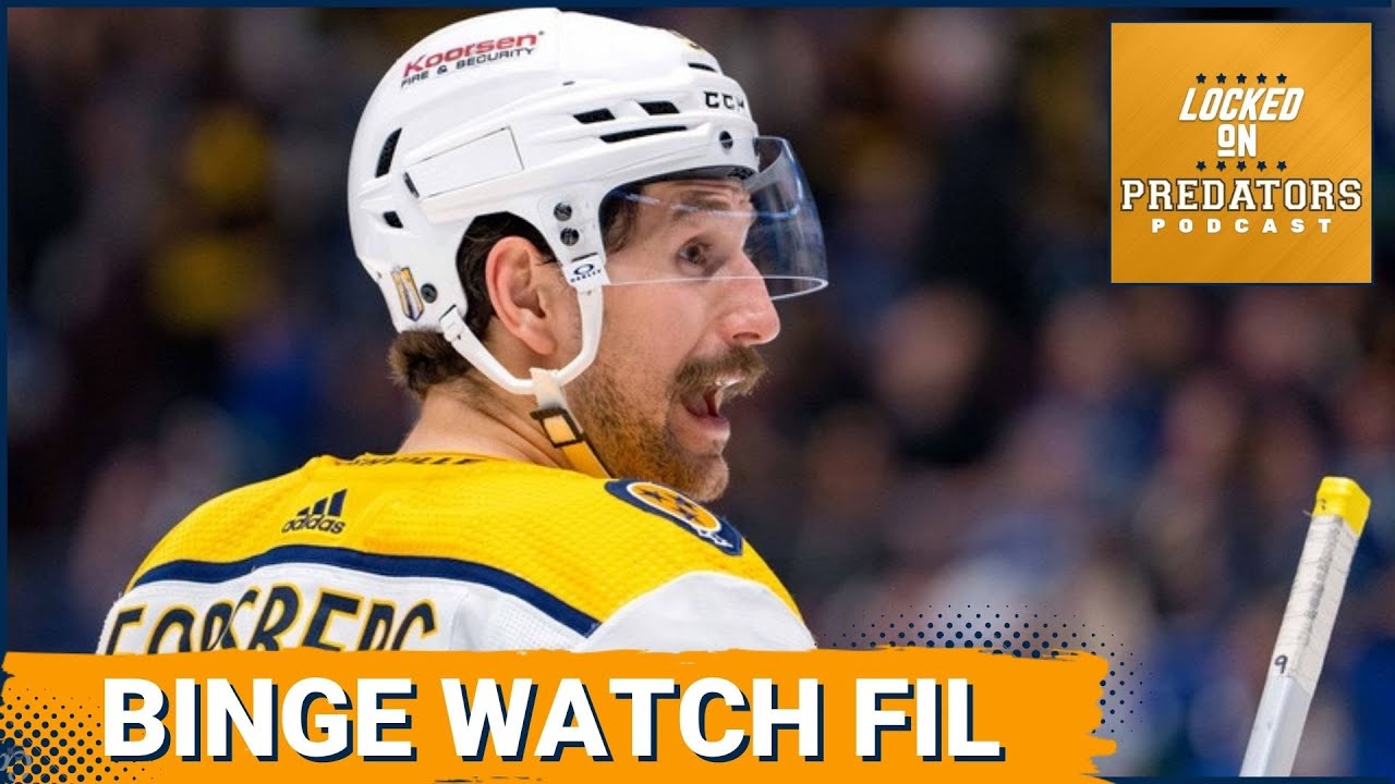 Nashville Predators Roster Cuts & Filip Forsberg's Reality TV Debut