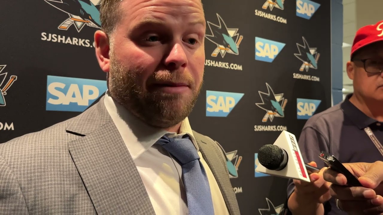 Warsofsky on Celebrini Injury (Read Description), Sharks "Not Close" to Where He Wants Them