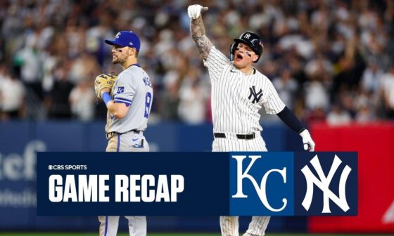 Yankees OUTLAST the Royals in Game 1 of ALDS series | Game Recap