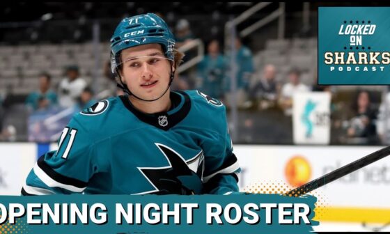 Macklin Celebrini Headlines The 2024 San Jose Sharks Opening Roster, Who Made The Cut?