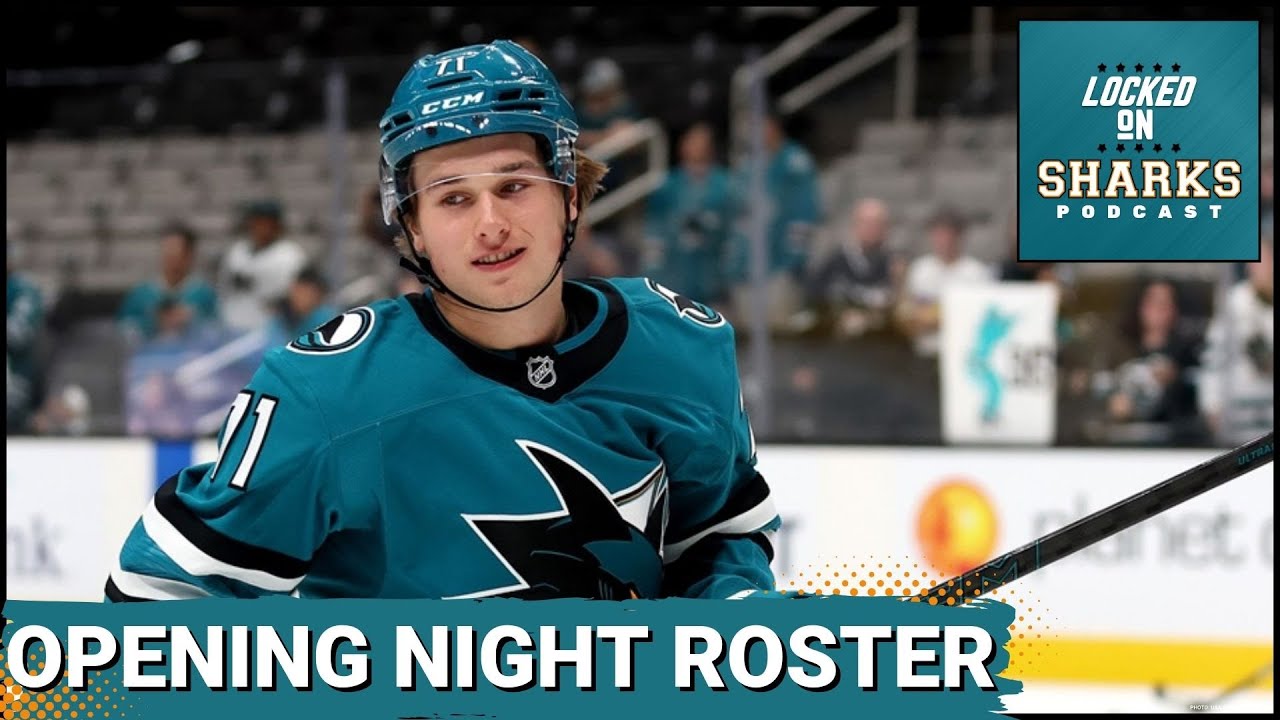 Macklin Celebrini Headlines The 2024 San Jose Sharks Opening Roster, Who Made The Cut?