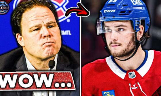 Habs make multiple SURPRISING moves... - ROUGH Demidov Update | Habs News