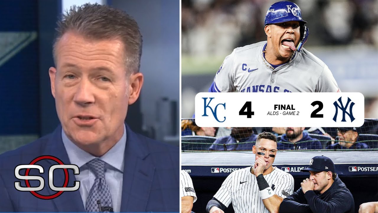 "Kansas City in 5!!!" - ESPN breaks Royals' 4-2 win over Yankees in Game 2 of ALDS, tie series 1-1