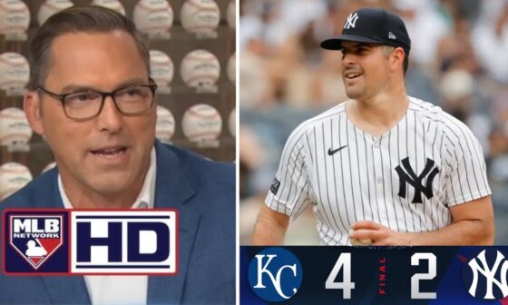 Carlos Rodon is a bum! - MLB Network reacts to Royals beat Yankees 4-2 in G2 to even ALDS Series 1-1