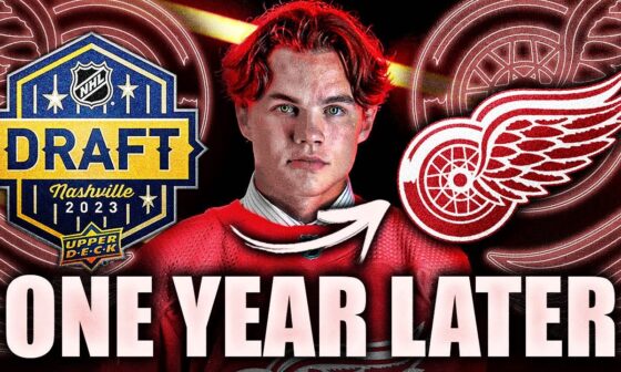 One Year Later: How AXEL SANDIN PELLIKKA Went From A HUGE RED WINGS STEAL To A TOP DETROIT PROSPECT