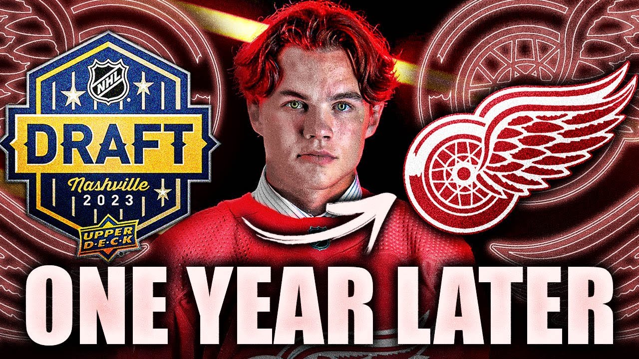 One Year Later: How AXEL SANDIN PELLIKKA Went From A HUGE RED WINGS STEAL To A TOP DETROIT PROSPECT