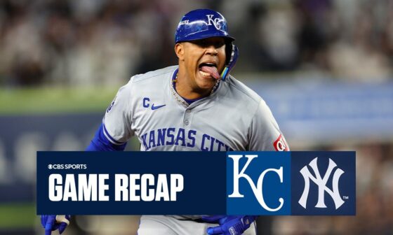 Royals BOUNCE BACK in Game 2 vs. Yankees courtesy of bullpen dominance | Game Recap