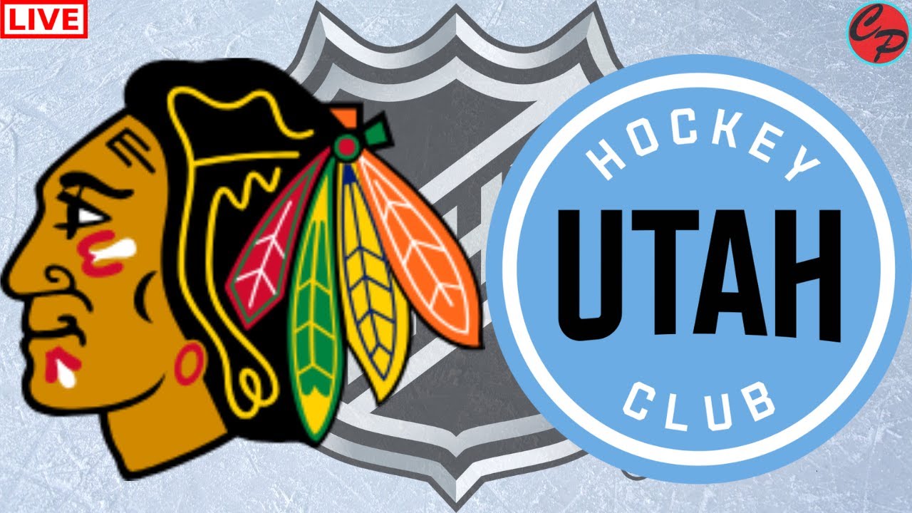 CHICAGO BLACKHAWKS vs UTAH HOCKEY CLUB NHL HOCKEY RGULAR SEASON GAME ONE LIVE GAME CAST & AUDIO