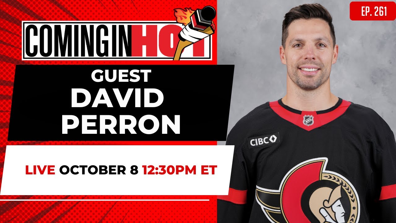 Guest David Perron | Coming in Hot LIVE - October 8