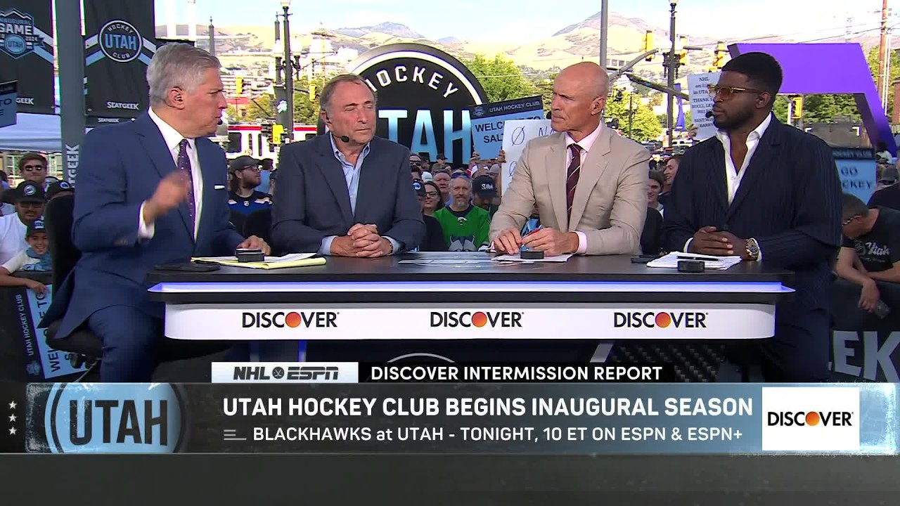 'The NHL is STRONGER with a team in Utah' - Gary Bettman on the Hockey Club | NHL on ESPN