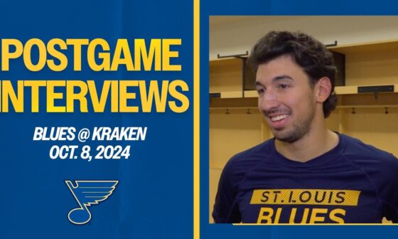 Oct. 8: Postgame Interviews