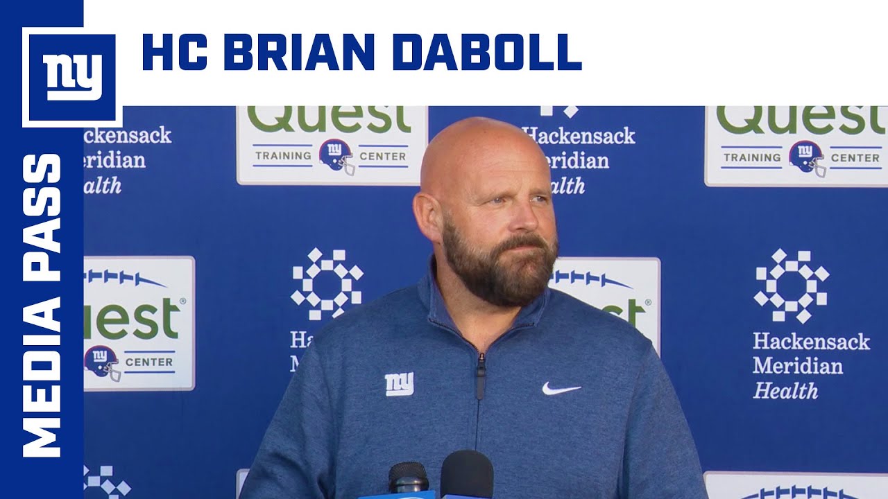 Brian Daboll Provides Injury Updates on Malik Nabers, Kayvon Thibodeaux