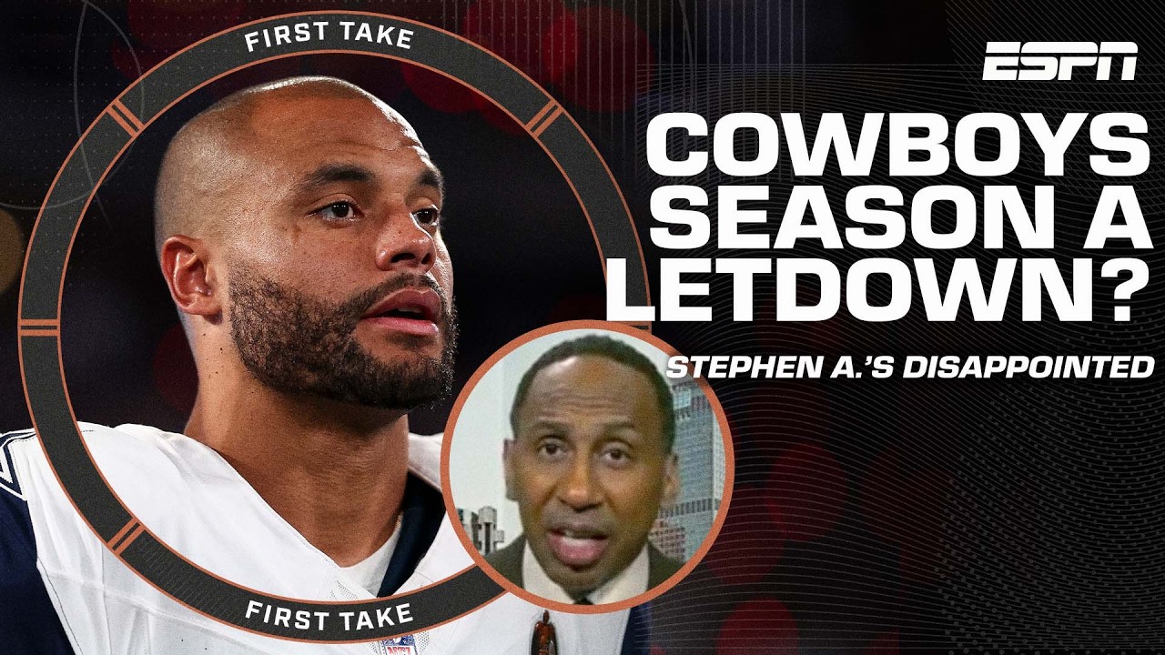 Stephen A. explains why the Cowboys’ season is a bigger DISAPPOINTMENT than the Eagles | First Take