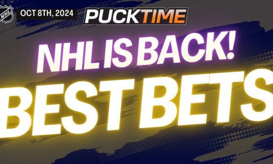 NHL Picks, Predictions and Props Today | Blues vs Kraken | Bruins vs Panthers | PuckTime Oct 8