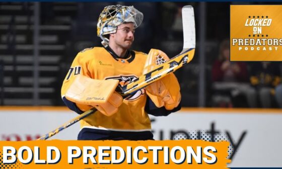 Could Juuse Saros Win the Vezina? | Nashville Predators 2024-25 Season Bold Predictions