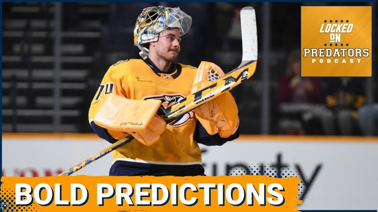 Could Juuse Saros Win the Vezina? | Nashville Predators 2024-25 Season Bold Predictions