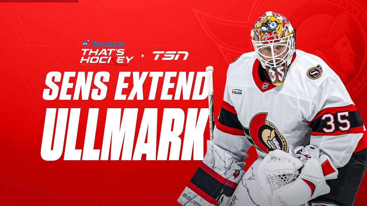 Senators make statement with Ullmark extension | Domino's That's Hockey