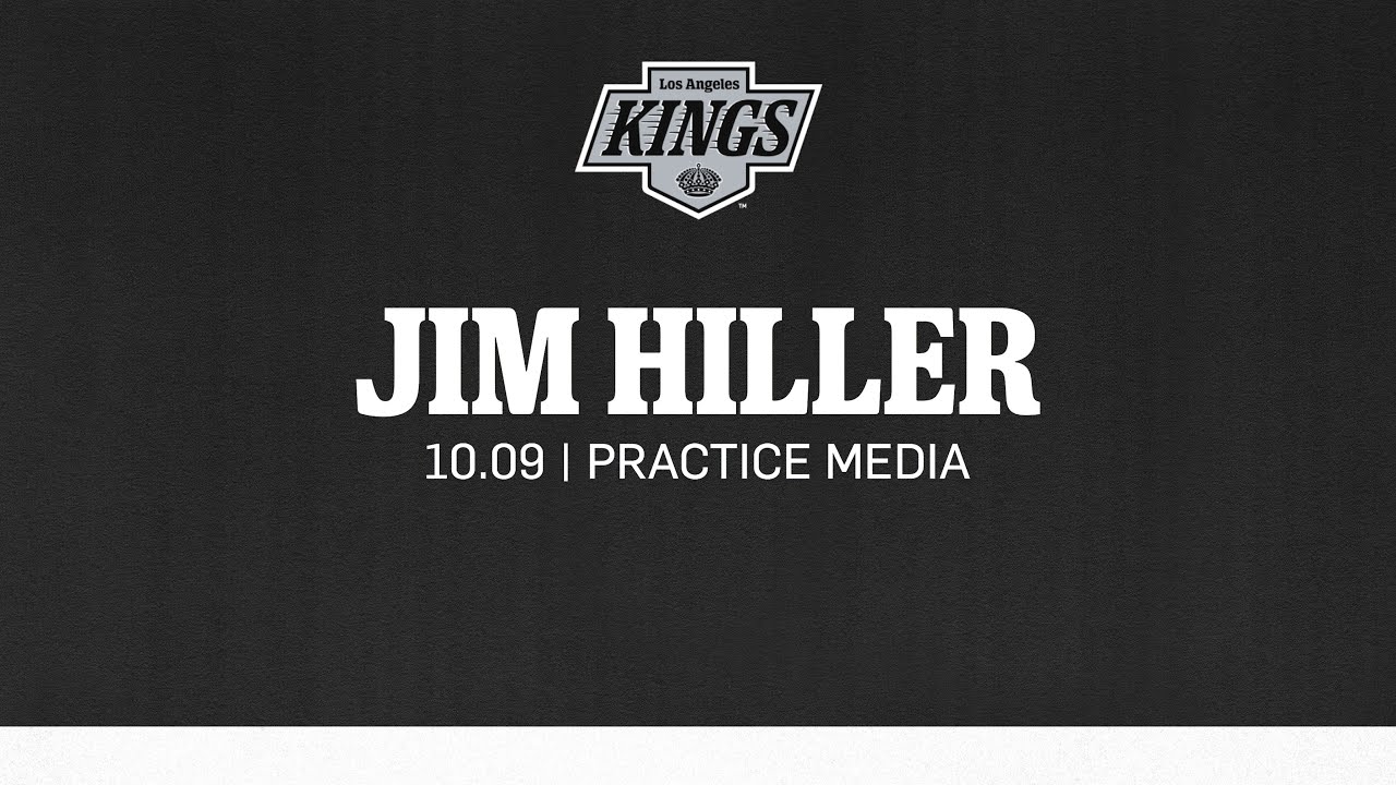 Head Coach Jim Hiller | 10.09 LA Kings Practice in Buffalo before Opening Season