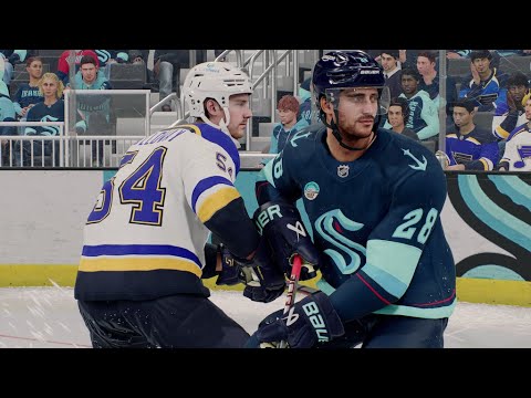 Seattle Kraken vs St Louis Blues - NHL Opening Night 10/8/2024 Full Game Highlights - NHL 25 Sim