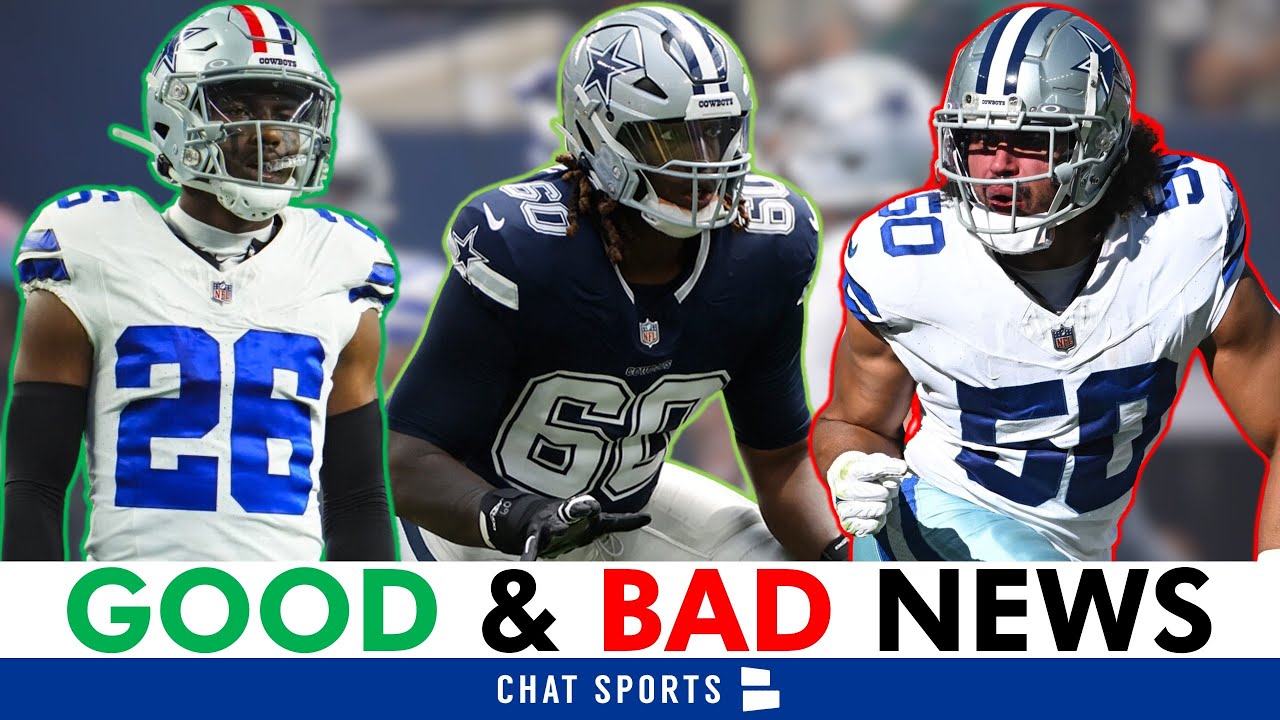 Cowboys Get GOOD & BAD Injury News Before Lions Game Ft. Tyler Guyton, DaRon Bland & Eric Kendricks