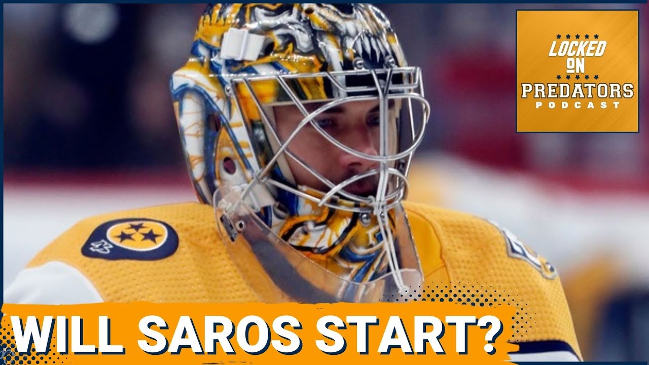 Will Juuse Saros Start for the Nashville Predators Against the Dallas Stars to Open the Season?