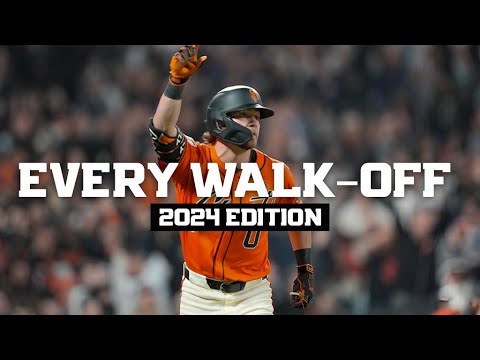 Every Walk-Off Win of the San Francisco Giants 2024 Season