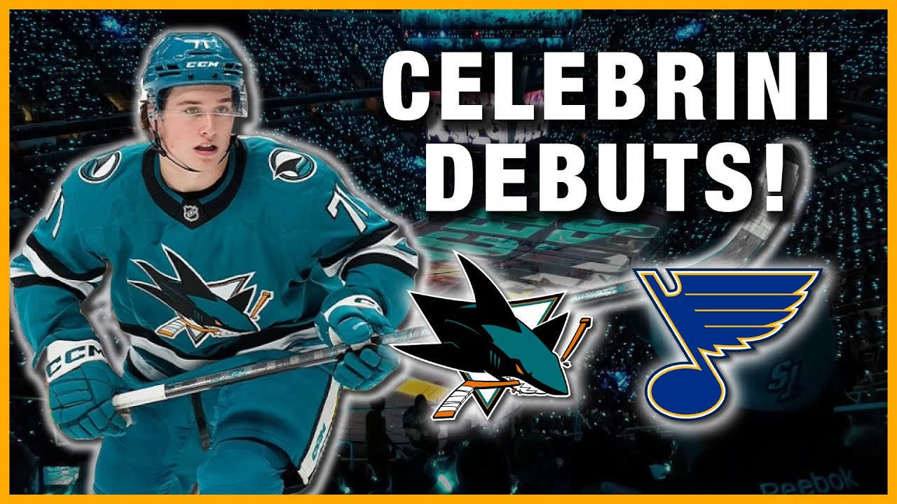 Macklin Celebrini's Debut: Sharks vs Blues Hangout (no live game feed)