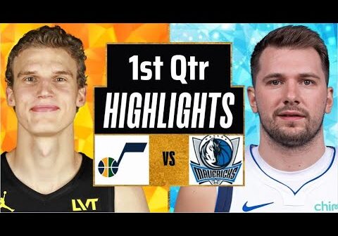 Dallas Mavericks vs. Utah Jazz Full Highlights 1st QTR | Oct 10 | 2024 NBA Preseason Highlights