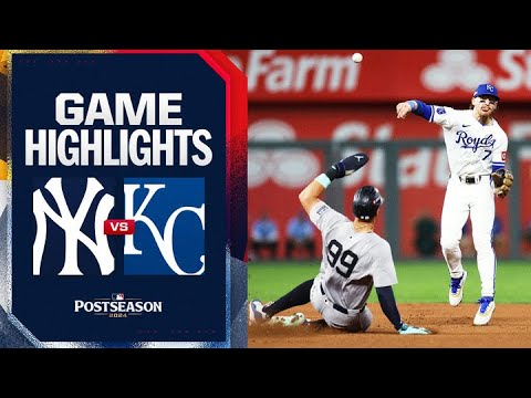 Yankees vs. Royals ALDS Game 4 Highlights (10/10/24) | MLB Highlights