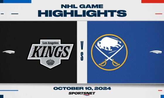 NHL Highlights | Kings vs. Sabres - October 10, 2024