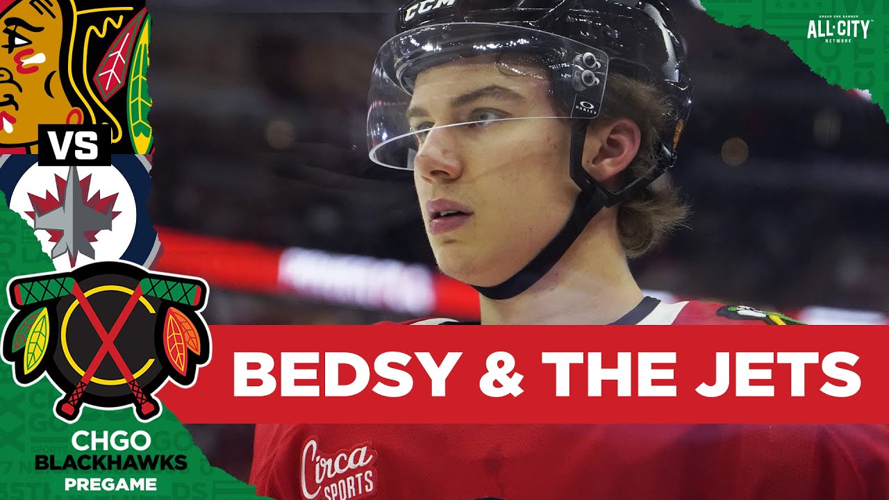 Chicago Blackhawks PREGAME: Connor Bedard faces off with the Winnipeg Jets | CHGO Blackhawks Podcast