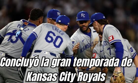 Termina la emocionante temporada de KANSAS CITY ROYALS dejando grandes SENSACIONES sobre su futuro