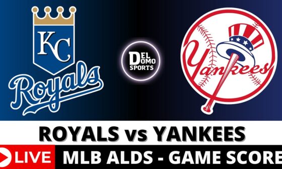 NEW YORK YANKEES VS KANSAS CITY ROYALS LIVE ⚾️ ALDS Game 4 -MLB Game Score Play-by-Play OCT 10, 2024