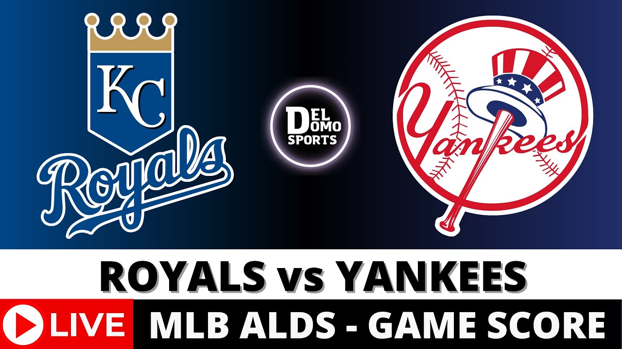 NEW YORK YANKEES VS KANSAS CITY ROYALS LIVE ⚾️ ALDS Game 4 -MLB Game Score Play-by-Play OCT 10, 2024