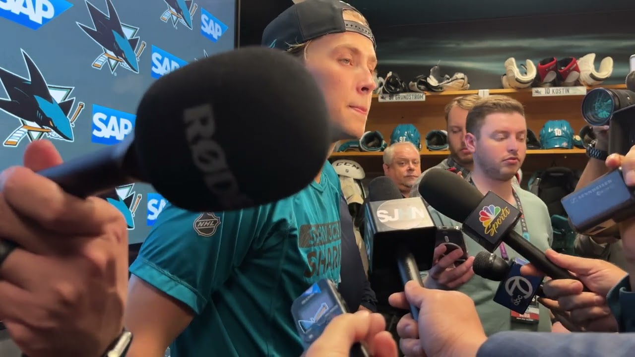 Will Smith on Solo Lap With Celebrini, How Sharks Fans Have Embraced Them