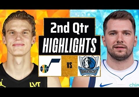 Dallas Mavericks vs. Utah Jazz Full Highlights 2nd QTR | Oct 10 | 2024 NBA Preseason Highlights