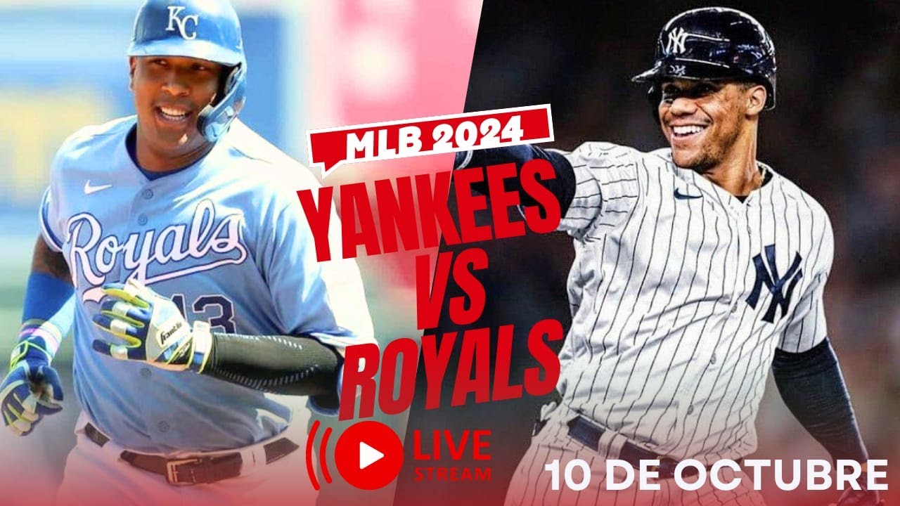 🔴 EN VIVO : NEW YORK #YANKEES VS KANSAS CITY #ROYALS ⚾​  JUEGO 4: JUEVES 10 OCTUBRE