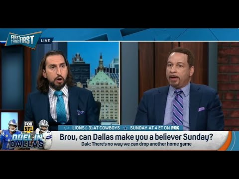 FIRST THINGS FIRST | Nick Wright And Brou FIGHT Over Dallas Cowboys, "Why Even Play The Games Then!"