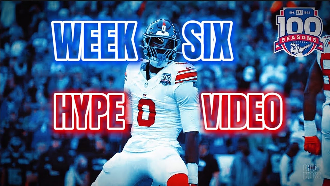 2024 New York Giants | Week 6 vs Cincinnati Bengals | Hype Video