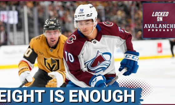 Avalanche Can't Get Out Of Their Own Way, Get Throttled By Vegas