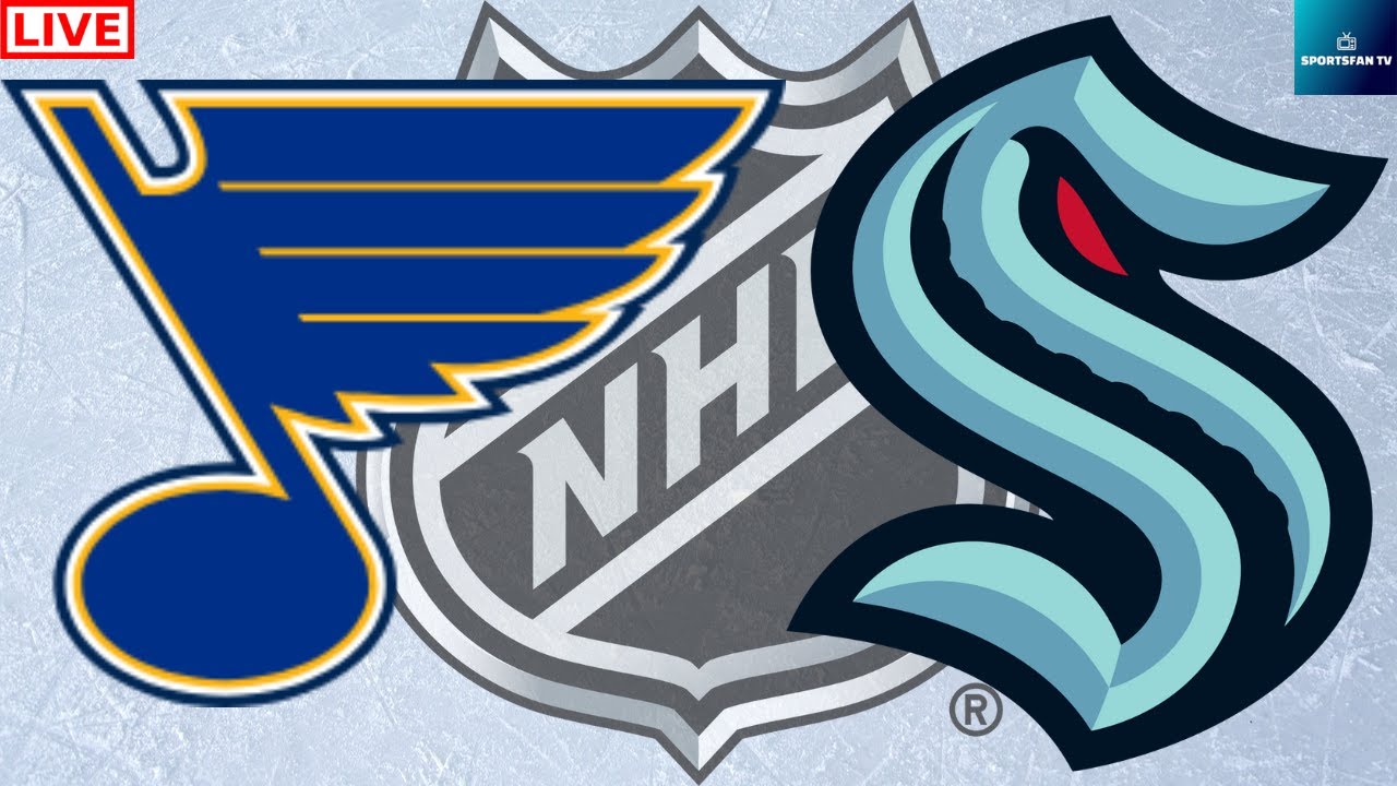 St Louis Blues vs Seattle Kraken NHL Hockey Live Game Cast & Audio