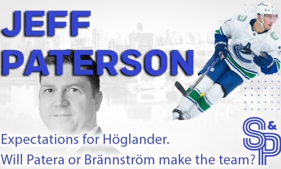 Jeff Paterson on lineup changes, and the future for Höglander, Brännström and Patera.