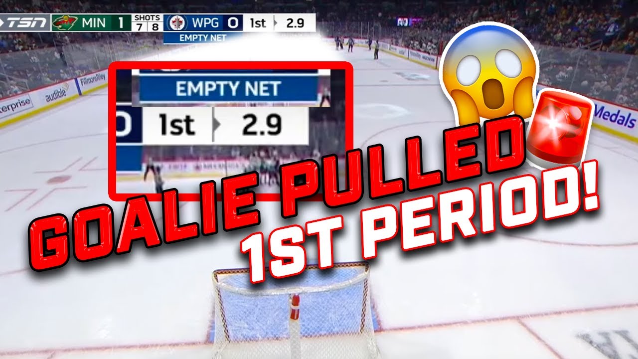 Goalie pulled IN THE 1st?!? And it WORKED 🤯